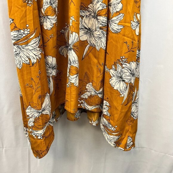 Doe & Rae Womens Multicolor Floral Sleeveless Scoop Neck Maxi Dress Size M - Picture 6 of 10